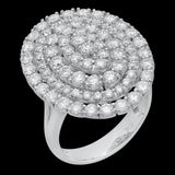 Distinctive Oval Diamond Ring - Dana Seng Jewelry Collection