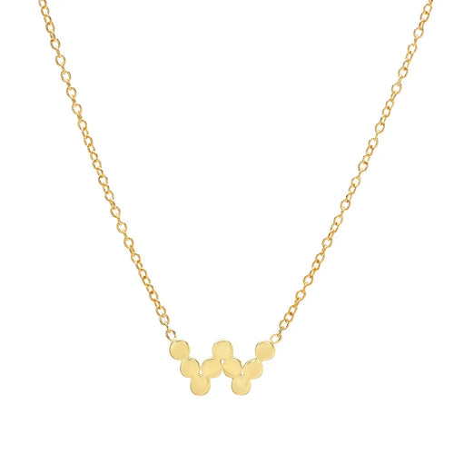 DSJ's Signature Meaningful Gold Initial Necklace - Dana Seng Jewelry Collection