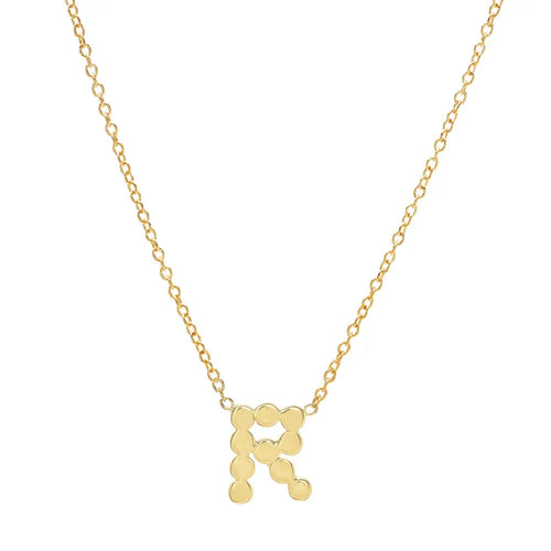 DSJ's Signature Meaningful Gold Initial Necklace - Dana Seng Jewelry Collection